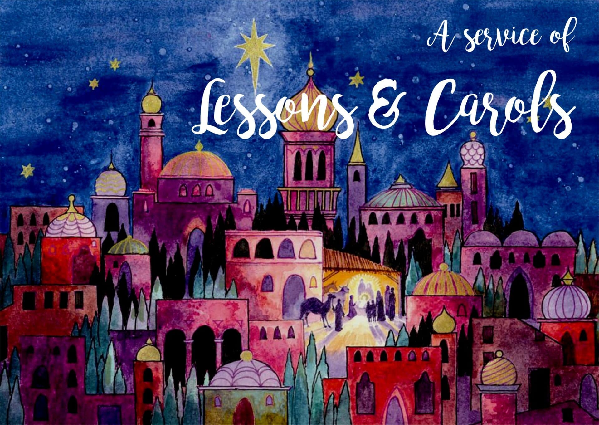 A Service Of Lessons And Carols - Vinje Lutheran Church